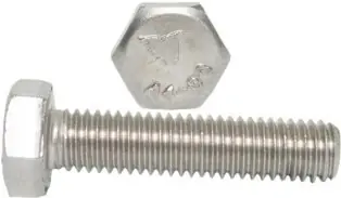 Zwrot pieniędzy M5x8 Śruby A4-80 kwasoodporne DIN 933 250szt.